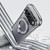 Google Pixel 11 Pro 360 Degree Rotation Holder Magnetic Electroplated Phone Case - Silver