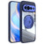 Google Pixel 11 Pro 360 Holder Magsafe Acrylic Hybrid TPU Phone Case - Blue