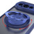 Google Pixel 11 Pro 360 Holder Magsafe Acrylic Hybrid TPU Phone Case - Blue
