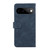 Google Pixel 11 Pro ABEEL Color Block Magnetic RFID Leather Phone Case - Blue-Brown