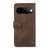 Google Pixel 11 Pro ABEEL Color Block Magnetic RFID Leather Phone Case - Brown-Blue