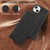 Google Pixel 11 Pro ABEEL Frosted Magnetic RFID Leather Phone Case - Black
