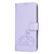 Google Pixel 11 Pro Cat Butterfly Embossed RFID Vegan Leather Phone Case with Strap - Light Purple