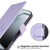 Google Pixel 11 Pro Cat Butterfly Embossed RFID Vegan Leather Phone Case with Strap - Light Purple