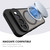 Google Pixel 11 Pro ENKAY Hat-Prince MagSafe Matte Translucent Shockproof Phone Case with 0.18mm High Aluminum-silicon Glass Film - Purple