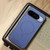 Google Pixel 11 Pro Fabric Magnetic PU Back Cover Phone Case - Blue