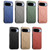 Google Pixel 11 Pro Fabric Magnetic PU Back Cover Phone Case - Khaki