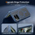 Google Pixel 11 Pro Fold Skin Feel TPU Hybrid PC Magnetic Phone Case with Hinge Cover - Blue