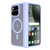Google Pixel 11 Pro Fold Skin Feel TPU Hybrid PC Magnetic Phone Case with Hinge Cover - Purple