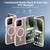 Google Pixel 11 Pro Fold Skin Feel TPU Hybrid PC MagSafe Phone Case - Pink