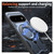 Google Pixel 11 Pro Kalebol PC Hybrid TPU Armor MagSafe Ring Holder Phone Case - Blue