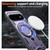 Google Pixel 11 Pro Kalebol PC Hybrid TPU Armor MagSafe Ring Holder Phone Case - Purple