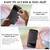 Google Pixel 11 Pro Kalebol Slim MagSafe Ring Magnetic Card Bag Leather Phone Case - Black