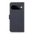 Google Pixel 11 Pro KHAZNEH Side-Magnetic Litchi Genuine Leather RFID Phone Case - Blue