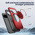 Google Pixel 11 Pro Metal Rotation Holder MagSafe TPU Hybrid PC Phone Case - Red