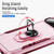 Google Pixel 11 Pro Pioneer Armor Heavy Duty PC + TPU Phone Case with Holder - Pink+Rose Red