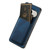 Google Pixel 11 Pro Retro Leather Card Bag Magnetic Phone Case - Blue