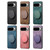 Google Pixel 11 Pro Retro Leather Rotation Round Holder Phone Case - Green