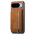 Google Pixel 11 Pro Retro MagSafe Zipper Wallet Card Bag Back Phone Case - Brown