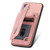 Google Pixel 11 Pro Retro MagSafe Zipper Wallet Card Bag Back Phone Case - Pink
