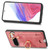Google Pixel 11 Pro Retro Skin-feel Ring Card Bag Phone Case with Hang Loop - Pink