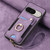 Google Pixel 11 Pro Retro Skin-feel Ring Multi-card Wallet Phone Case - Purple