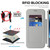 Google Pixel 11 Pro Shield MagSafe RFID Anti-theft Leather Phone Case - Grey