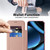 Google Pixel 11 Pro Shield MagSafe RFID Anti-theft Leather Phone Case - Pink