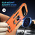 Google Pixel 11 Pro Shockproof Metal Ring Holder Phone Case - Orange