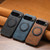 Google Pixel 11 Pro Suteni G3 Oil Wax 360 Rotation Holder MagSafe Back Phone Case - Brown