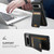 Google Pixel 11 Pro Suteni H02 Litchi Leather Card Wallet Stand Back Phone Case - Black