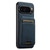 Google Pixel 11 Pro Suteni H16 Litchi Texture Leather Detachable Wallet Back Phone Case - Blue