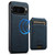 Google Pixel 11 Pro Suteni H16 Litchi Texture Leather Detachable Wallet Back Phone Case - Blue