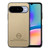 Google Pixel 11 Pro Twill Fabric Leather Skin Back Phone Case - Khaki
