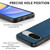 Google Pixel 11 Pro Vintage Leather PC Back Cover Phone Case - Blue