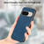 Google Pixel 11 Pro Vintage Leather PC Back Cover Phone Case - Blue