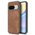 Google Pixel 11 Pro Vintage Leather PC Back Cover Phone Case - Brown