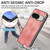 Google Pixel 11 Pro Vintage Leather PC Back Cover Phone Case - Pink