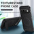 Google Pixel 11 Pro WANLONFENG Kickstand Carbon Fiber Texture Magnetic Phone Case - Sapphire Blue