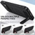Google Pixel 11 Pro WANLONFENG Kickstand Carbon Fiber Texture Magnetic Phone Case - Sapphire Blue
