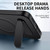 Google Pixel 11 Pro WANLONFENG Kickstand Carbon Fiber Texture Magnetic Phone Case - Sapphire Blue