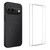 Google Pixel 11 Pro WANLONFENG TQ1 Series Magnetic Carbon Fiber Texture Phone Case with 2pcs Screen Films - Black