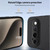 Google Pixel 11 Pro WANLONFENG TQ1 Series Magnetic Carbon Fiber Texture Phone Case with 2pcs Screen Films - Black