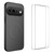 Google Pixel 11 Pro WANLONFENG TQ1 Series Magnetic Carbon Fiber Texture Phone Case with 2pcs Screen Films - Grey