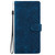 Google Pixel 11 Pro XL Ethnic Pattern Embossed Vegan Leather Phone Case - Dark Blue