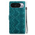 Google Pixel 11 Pro XL Ethnic Pattern Embossed Vegan Leather Phone Case - Green