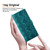 Google Pixel 11 Pro XL Ethnic Pattern Embossed Vegan Leather Phone Case - Green