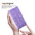 Google Pixel 11 Pro XL Ethnic Pattern Embossed Vegan Leather Phone Case - Purple