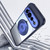 Google Pixel 11 Pro XL 360 Holder Magsafe Acrylic Hybrid TPU Phone Case - Blue