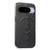 Google Pixel 11 Pro XL 3D Cubic Grid Pressed Magnetic PU Back Cover Phone Case - Black